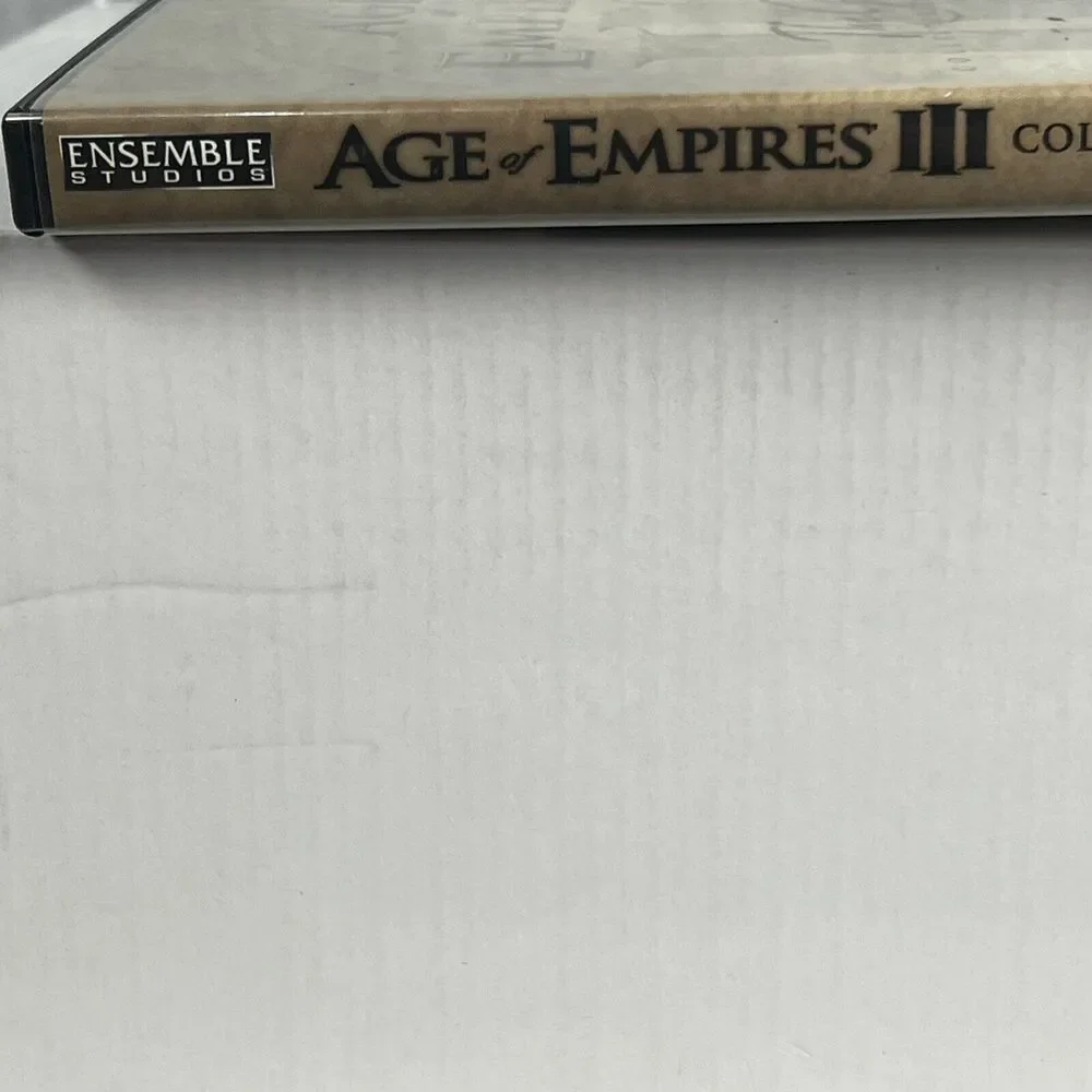 Vintage Age of Empires III The WarChiefs Collectors Edition PC Game Microsoft